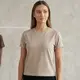 Футболка женская базовая коттоновая 2642 20594 L бежевая