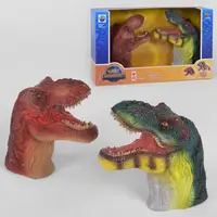 Голова динозавра "Behemoths" на батарейках, 2 голови зі звуковим ефектом. Multicolor (90226)