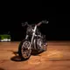 Коллекционная модель-конструктор Metal Time Harley Davidson Roadway Fantasy Мотоцикл механический (MT012)