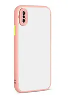 Чехол для iPhone XS / X - Goospery Matte Case, Rose (Камера закрытая)