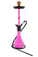 Кальян KAYA Neon SPN 630 L высота 73 см на 2 персоны розовый