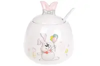 Цукорниця Bona Di Веселий кролик DM142-E 10.1х9.8х11.8 см