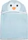 Полотенце детское с капюшоном и ушками Bubaba by FreeON PENGUIN Light Blue 110х75 см