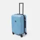 Чемодан средний 4 колеса Ricco Grande T1Marble20blue-L
