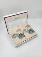 Подарунковий набір рушників Premium Bamboo 500 g/m2 50х90см 2 шт. Siena Bej
