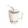 Термокружка Coffee & Tea с трубочкой бежевая HP-14-23BE