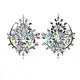 Наклейки кристаллы для груди Crystals 1 8494 18х11.5 см