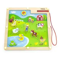 Магнитная настольная игра Viga Toys Ферма 50193