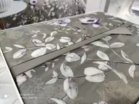 Dream green 3D сатинова постіль. Євро розмір. Pupilla Туреччина.