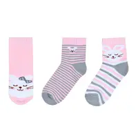 Детские махрвые носки для девочки Gabbi NSD-913/3 размер 12-14 (90914)(в уп.3 пары)