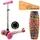 Самокат детский MINI iTrike BB 3-013-4-F-P с подсветкой