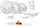 Сервиз столовый Luminarc Eufloria N8058 46 предметов