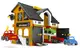 Домик "Play house", 3 машинки, подъемник, аксессуары, 34 наклейки. Multicolor (123625)