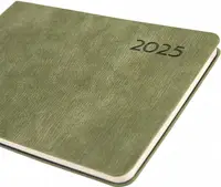 Ділова записна книжка-тижневик Leo Planner Monte 252560 128 аркушів 10х15 см зелена