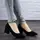 Женские туфли на каблуке Fashion Pebbles 2003 40 размер 25 см Черный