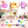 Набор сквиш игрушек Mochi 50 шт антистрессовые игрушки для детей и взрослых для снятия напряжения