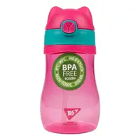 Пляшка для води YES Fusion 708173 350 мл рожева