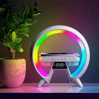 Light Sound Machine RGB нічник, годинник, бездротова зарядка, Bluetooth колонка, XM-X63