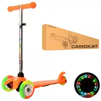 Самокат I-Trike BB3-013-4-A-OR 59-68 см оранжевый