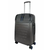 Чемодан Semi Line 24" (M) Dark Brown/Blue Line (T5736-2)