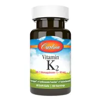 Витамины и минералы Carlson Labs Vitamin K2 MK-7 90 mcg, 60 капсул