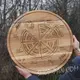 Кухонная доска с гравировкой