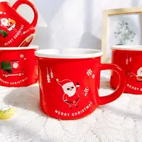 Кружка новогодняя Merry Christmas 1 14594 350 мл красная
