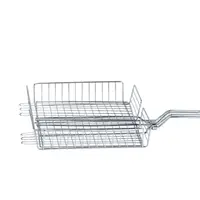 Велика решітка гриль 42*31 (см) для мангалу, барбекю HP458RESH