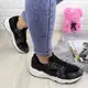 Женские стильные кроссовки Fashion Peggy 1095 40 размер 25,5 см Черный
