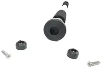 Раздвижной распорный турник EasyFit 83-130 см Черный