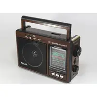 Радіоприймач-колонка MP3 GOLON RX 9966UAR Коричневий