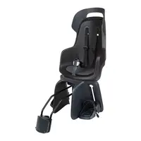 Детское велокресло Bobike GO Frames RS Reclining System - rear bicycle seat for frame Urban Black