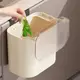 Контейнер для мусора с крышкой, прозрачный пластиковый бак, подвесной контейнер для кухни, объем 8 л, размер