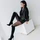 Ботфорты женские Fashion Lady 3305 40 размер 25,5 см Черный