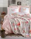 Постельное белье с летним покрывалом + парфюм Istanbul 220×240 Jardin parfum Kirmizi