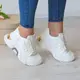 Кроссовки женские Fashion Oparis 3191 41 размер 25,5 см Белый