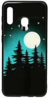 Чехол-накладка TOTO Night Light Print Glass Case Samsung Galaxy A20/A30 Full Moon