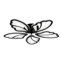 Потолочная LED люстра, светильник светодиодный черный Sunlight  L77045/5
