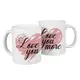Парные кружки для двоих Love you, love you more 330 мл (KR2_18A004)