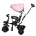 Триколісний дитячий велосипед Free2Move Sport, black - pink