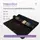 Коврик для йоги EasyFit BlackMoon (замша-каучук) черный