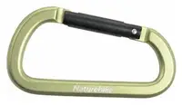 Карабін багатофункціональний Naturehike D-type 80 мм NH15A001-H Green