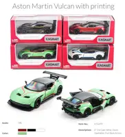 Автомодель легковая 5"" KT5407FW 1:38 "Aston Martin Vulcan Модель легковая 5"" KT5407FW Aston Martin Vulcan w/printing метал.инерц.откр.дв.4цв.кор./96/