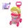 Игровой набор с песиком в коляске "Cute Pet", розовый вид 2