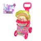 Игровой набор с песиком в коляске "Cute Pet", розовый вид 2