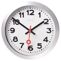 Часы настенные "Station Number" белые ?19 см