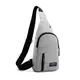 Сумка месенждер Lesko TT-0183-2 Gray через плечо мужская