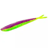 Силикон Lunker City Fin-S Fish 8/BG 4" #280 Pimp Daddy Chartreuse Tail / (2146261 / 28040)