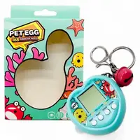 Электронная игра-брелок "Тамагочи: Pet Egg Game" (мятная)