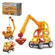Конструктор магнитный Limo Toy LT6001 87 деталей